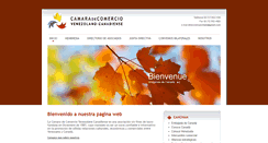 Desktop Screenshot of cancham.com.ve