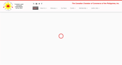 Desktop Screenshot of cancham.com.ph